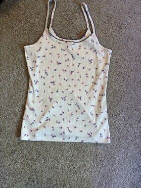 Tank top-womens floral